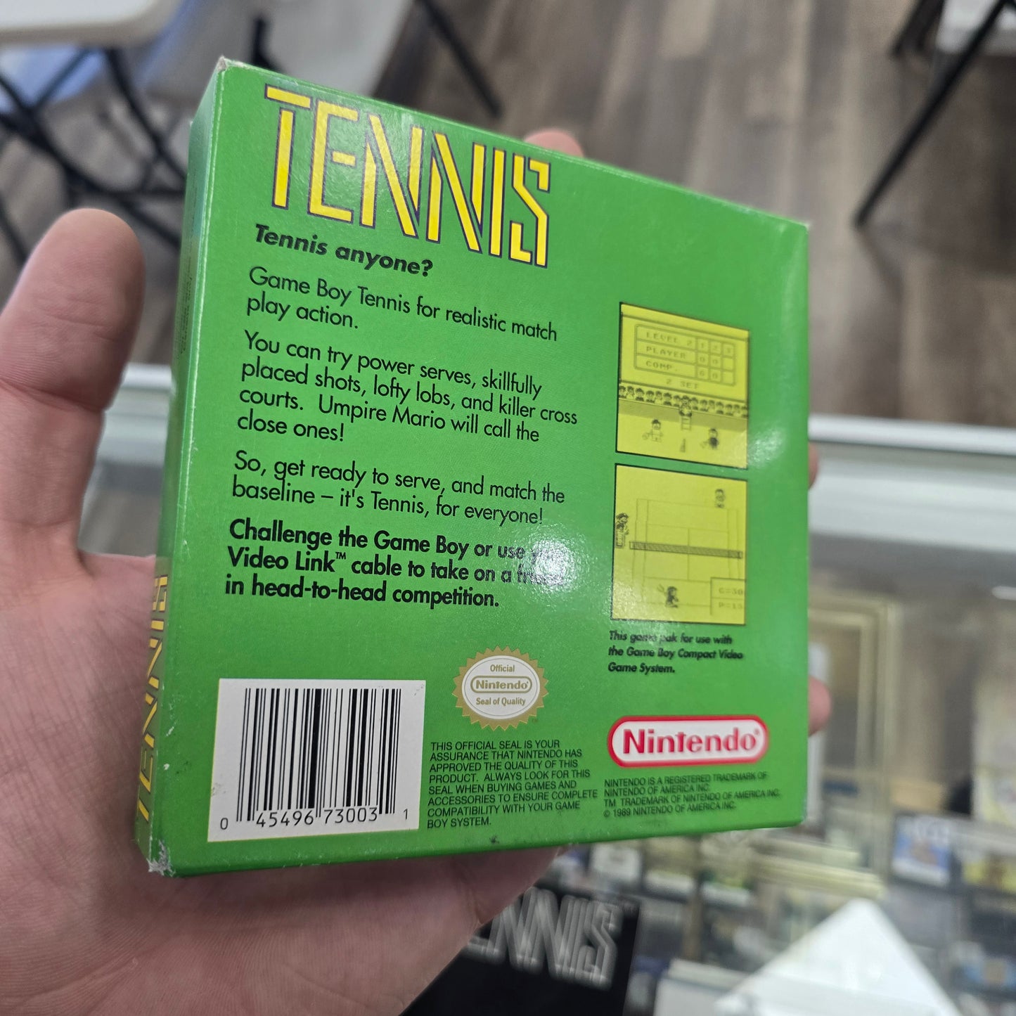 Tennis Nintendo Gameboy