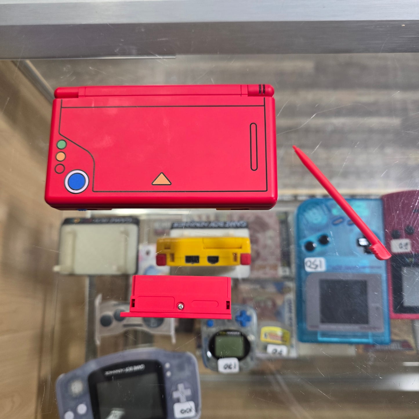 Custom Nintendo DS Lite Handheld System with Charger (Custom Shell) (Pokedex)