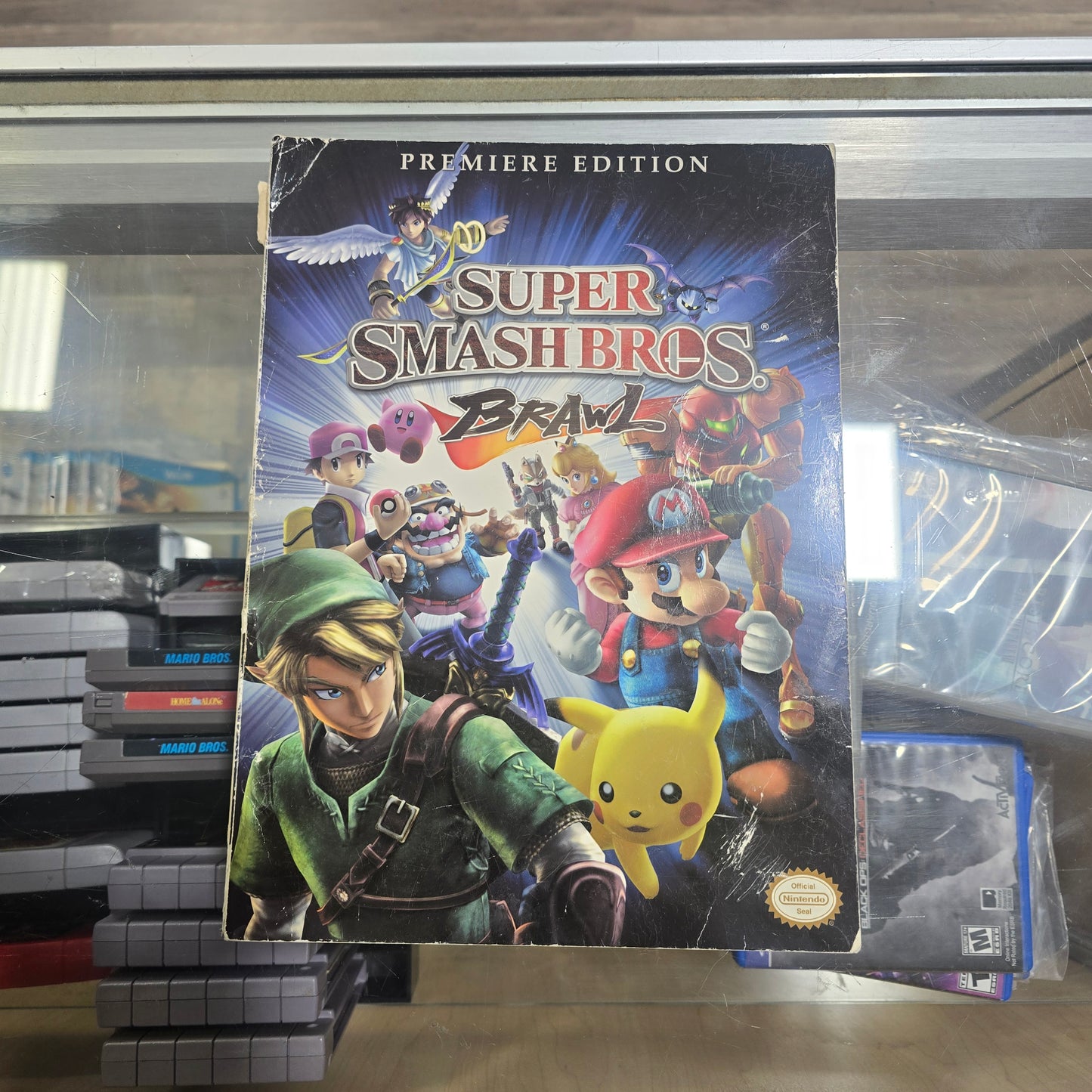 Super Smash Bros Brawl Wii Nintendo Guide (Okay Condition)