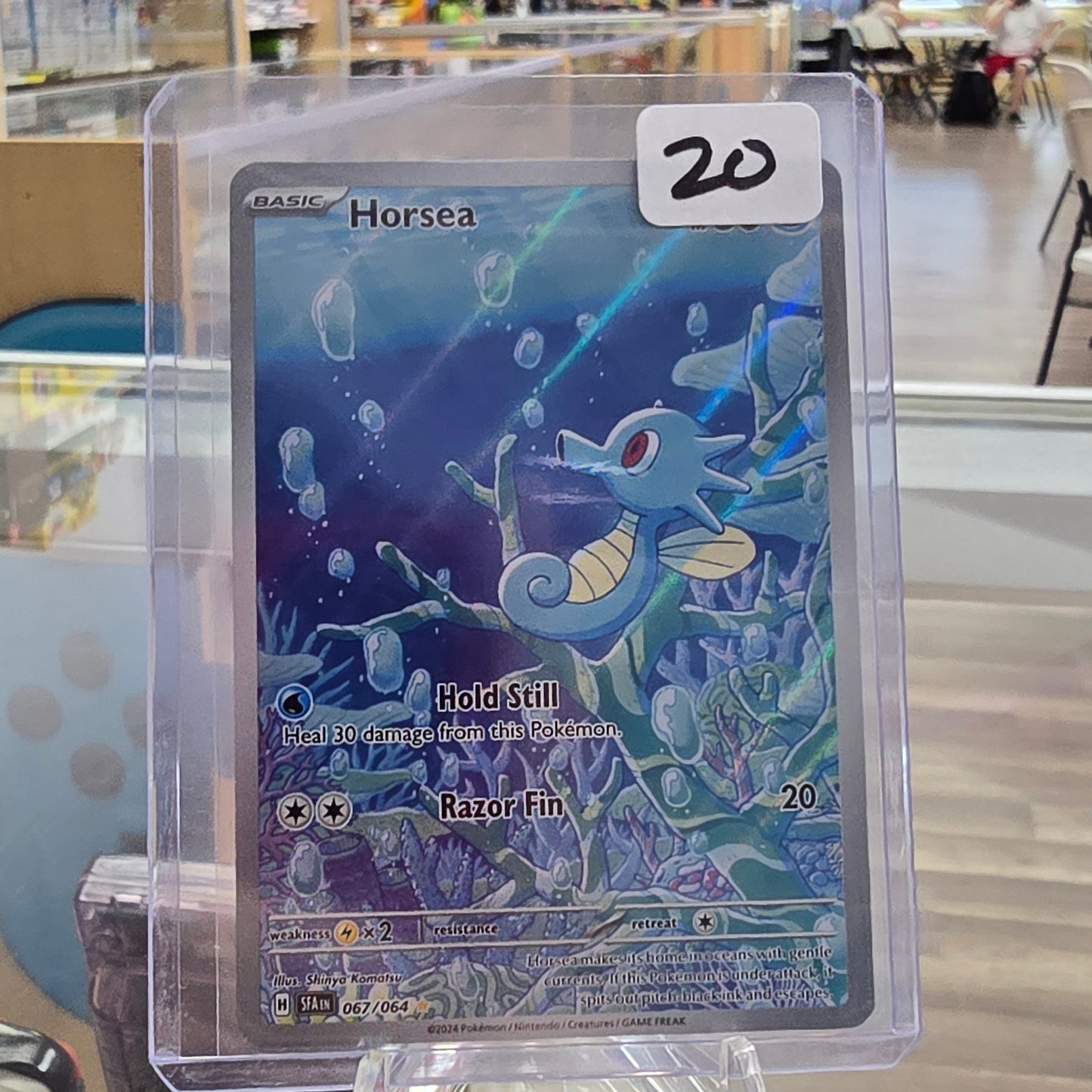 Horsea - 067/064 - SV: Shrouded Fable (NM)