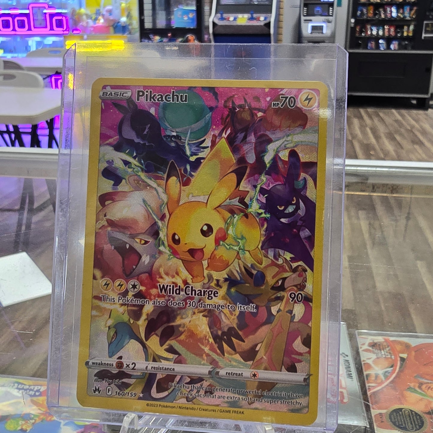 Pikachu (Secret) - Crown Zenith (NM)
