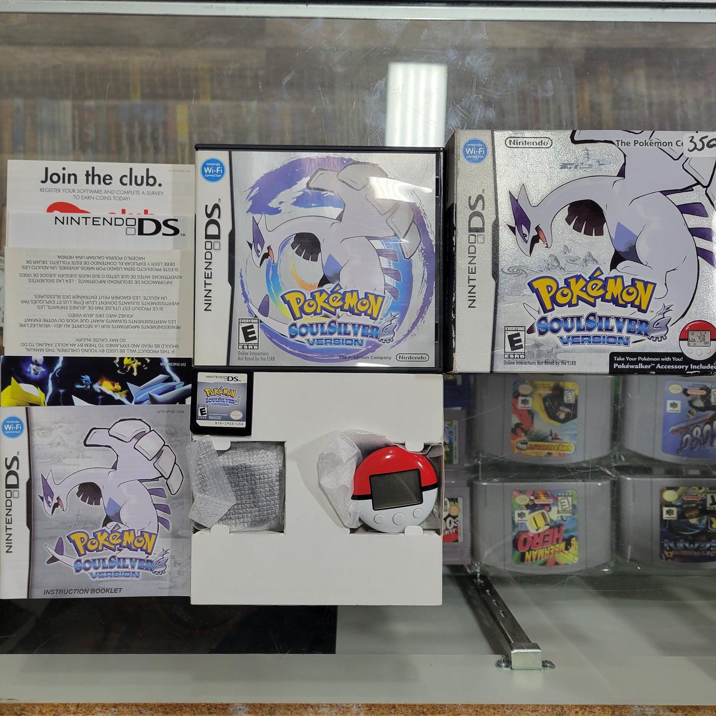 Pokémon SoulSilver Poké Walker Nintendo DS [Authentic]