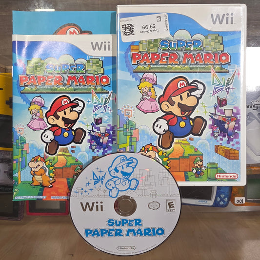 Super Paper Mario Nintendo Wii