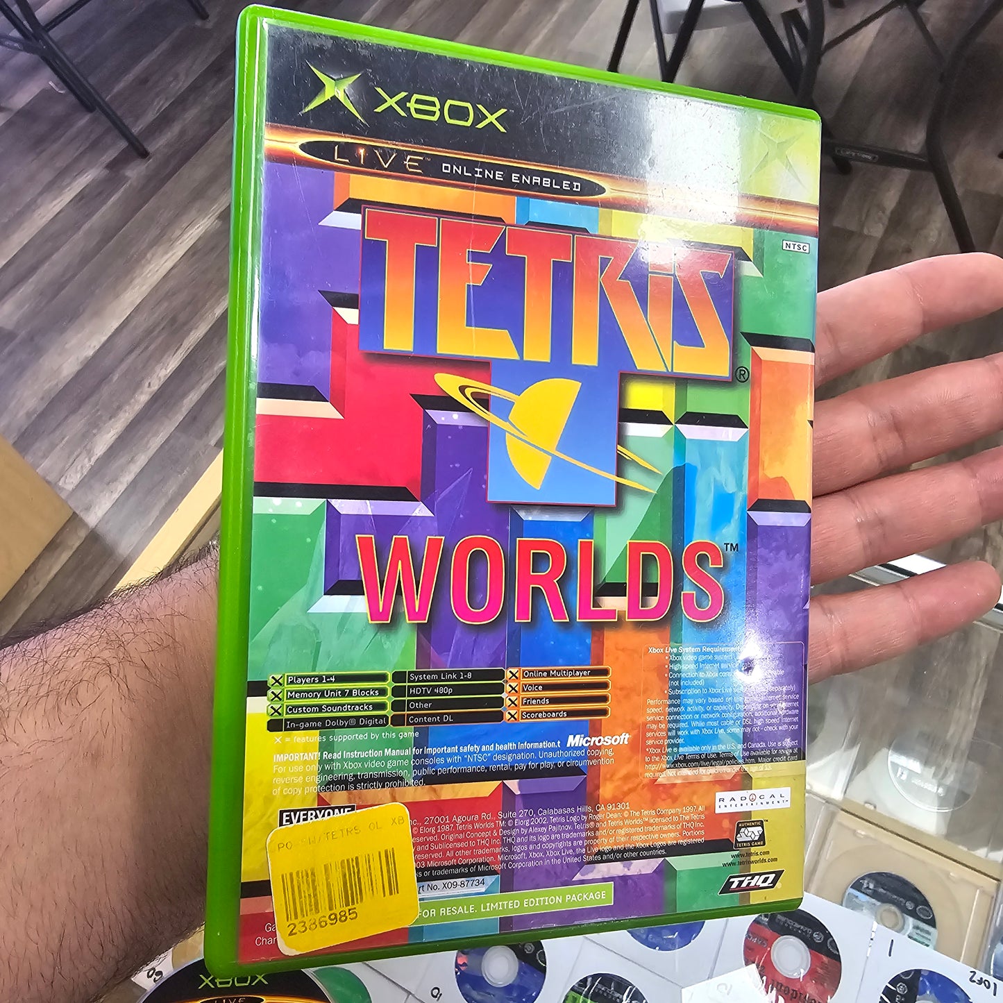 Clone Wars Tetris Worlds Combo Pack Original Xbox