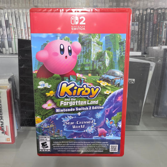 New Sealed Kirby And The Forgotten Land + Star-Crossed World Nintendo Switch 2