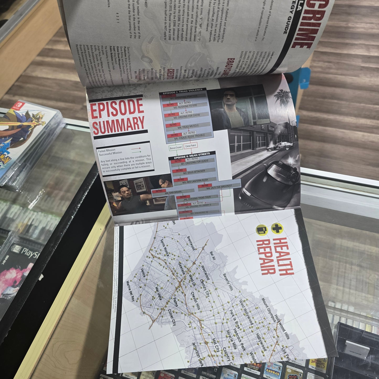 TRUE CRIME Streets Of LA BradyGames Official Strategy Guide PS2 XBOX GameCube