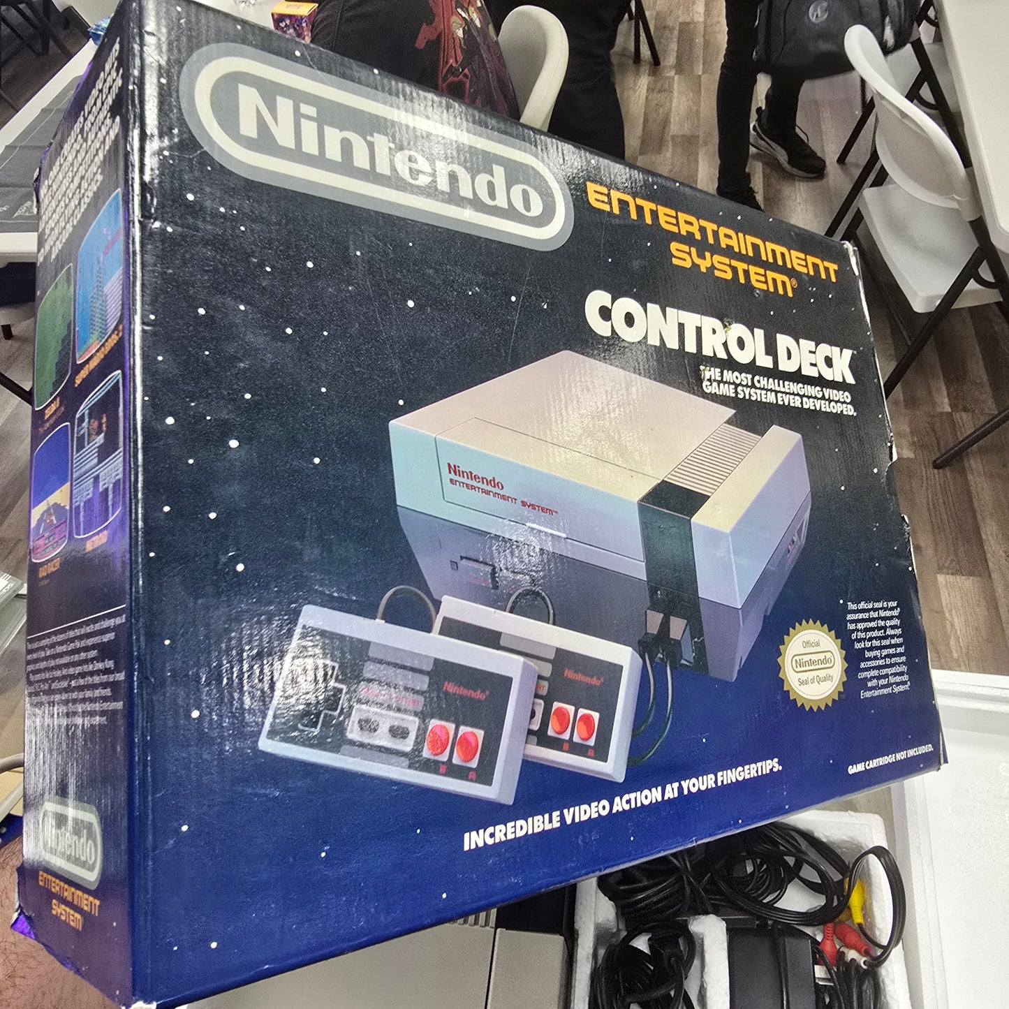 Nintendo NES Control Deck Complete Very Good Condition