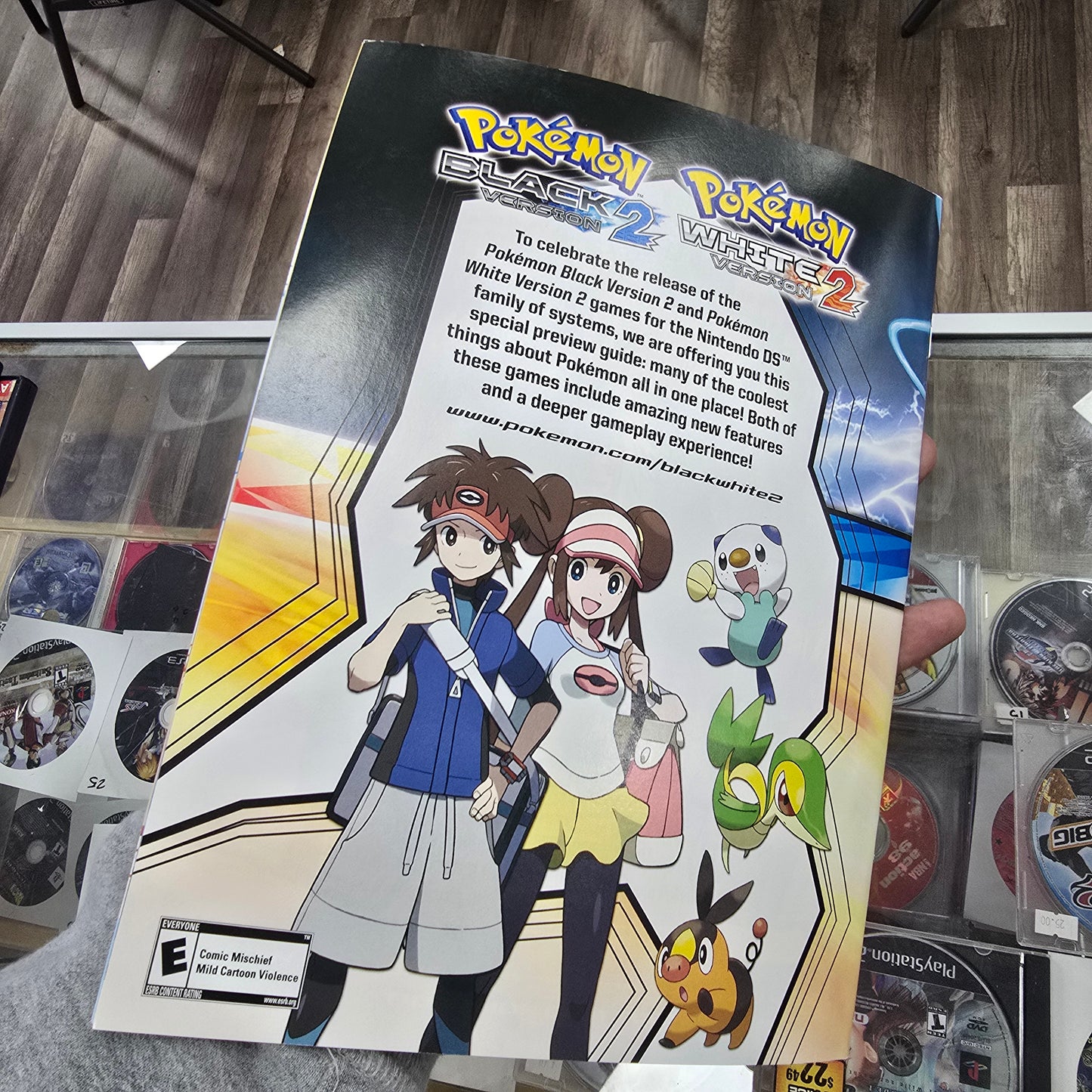 Pokemon Black & White Version 2 Preview Guide Promo Nintendo