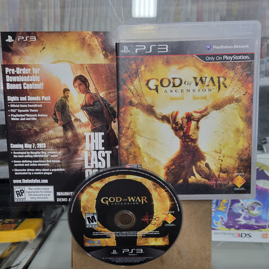God Of War Ascension Playstation 3