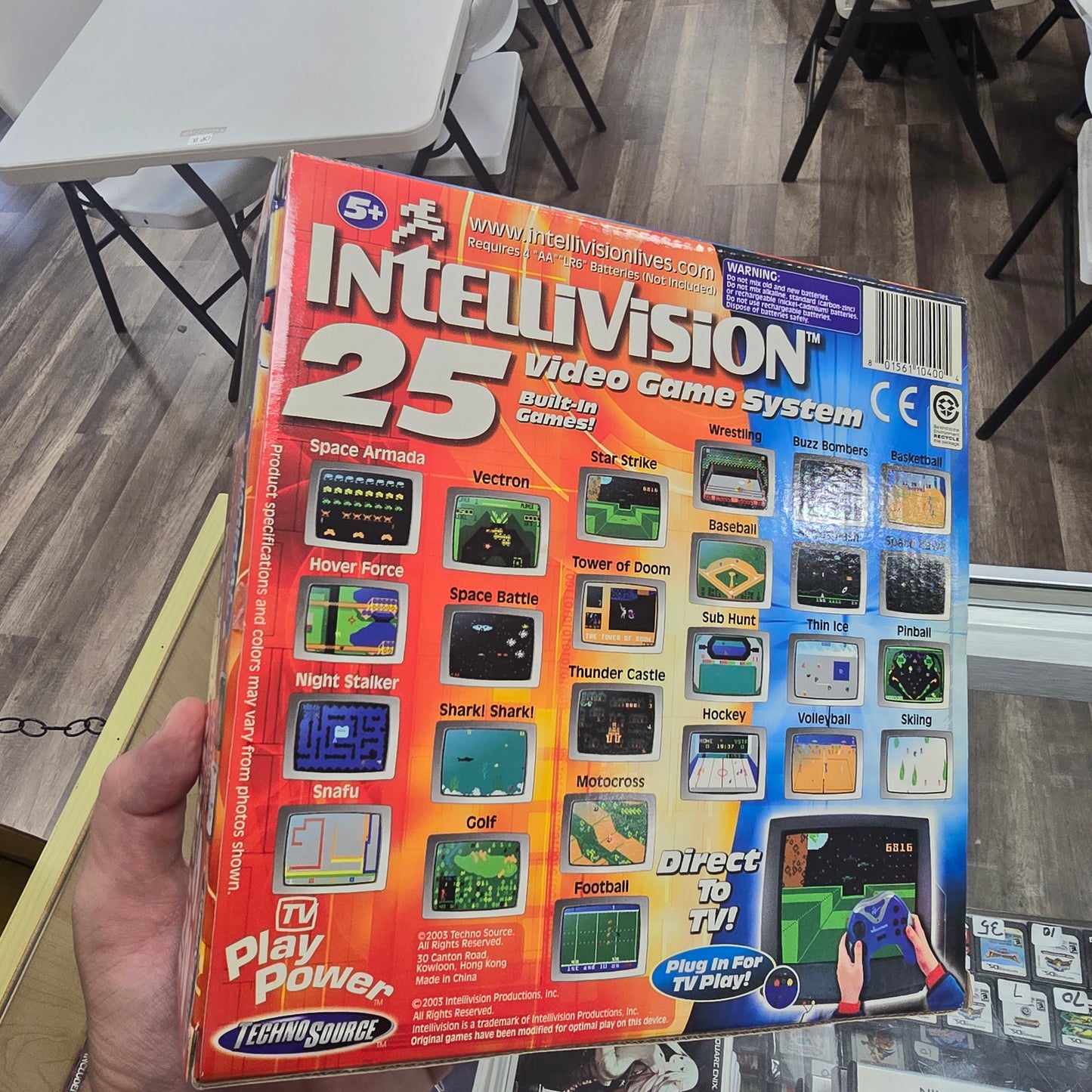 Autographed Intellivision Flashback System *Limited Edition* Blue Sky Rangers with Plug in Play System