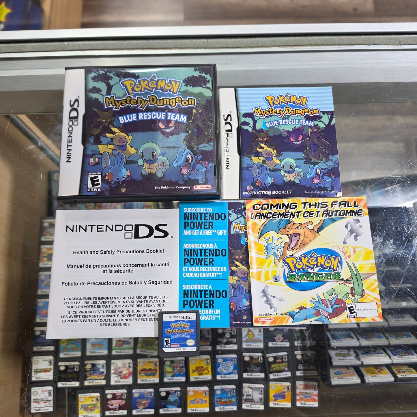 Pokemon Mystery Dungeon Blue Rescue Team (Authentic) Nintendo DS