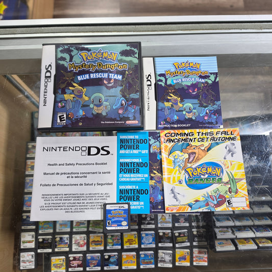 Pokemon Mystery Dungeon Blue Rescue Team (Authentic) Nintendo DS