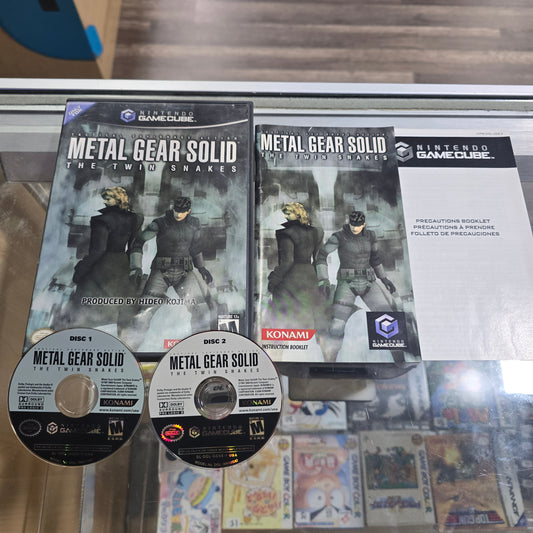 Metal Gear Solid Twin Snakes Nintendo GameCube