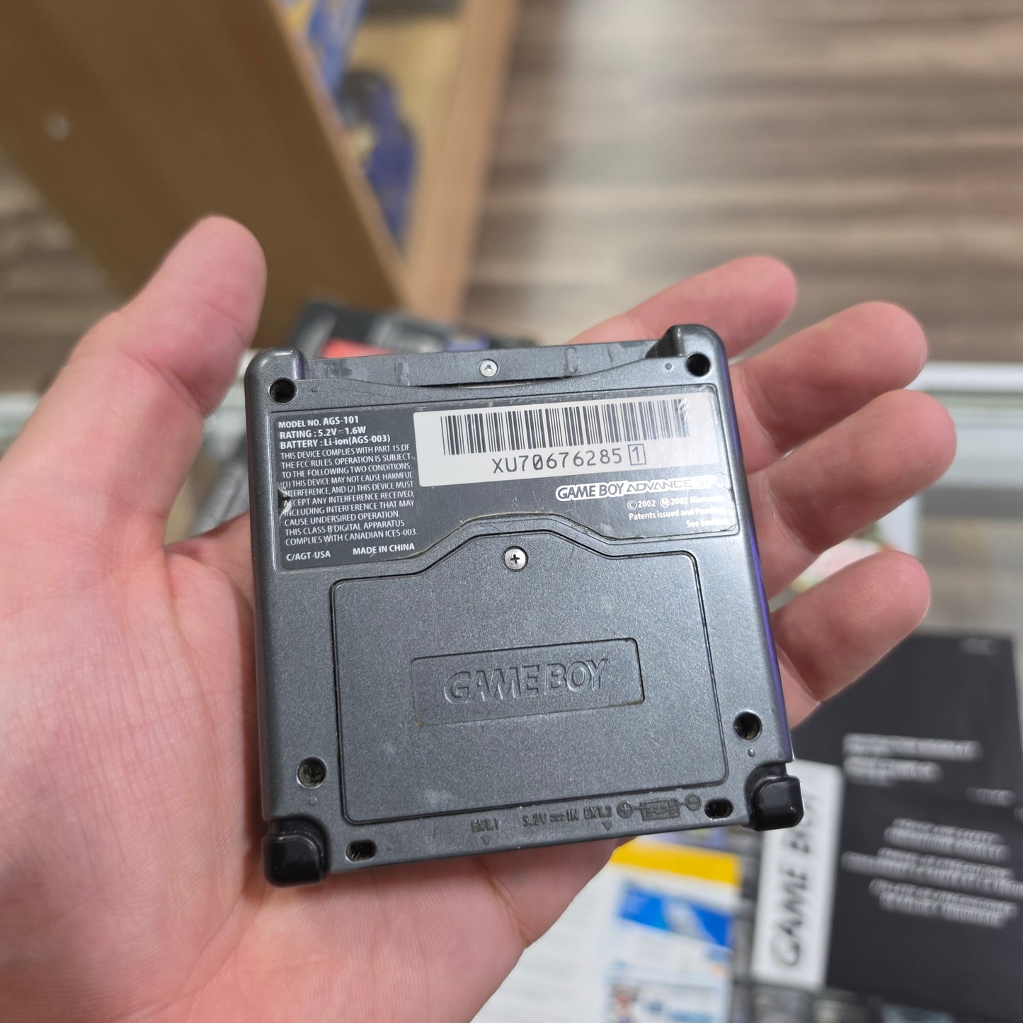 Graphite Gameboy Advance SP [AGS-101] GameBoy Advance