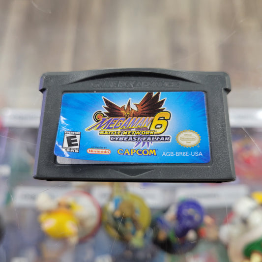 Mega Man 6 Battle Network Cybeast Falzar Peeling Label