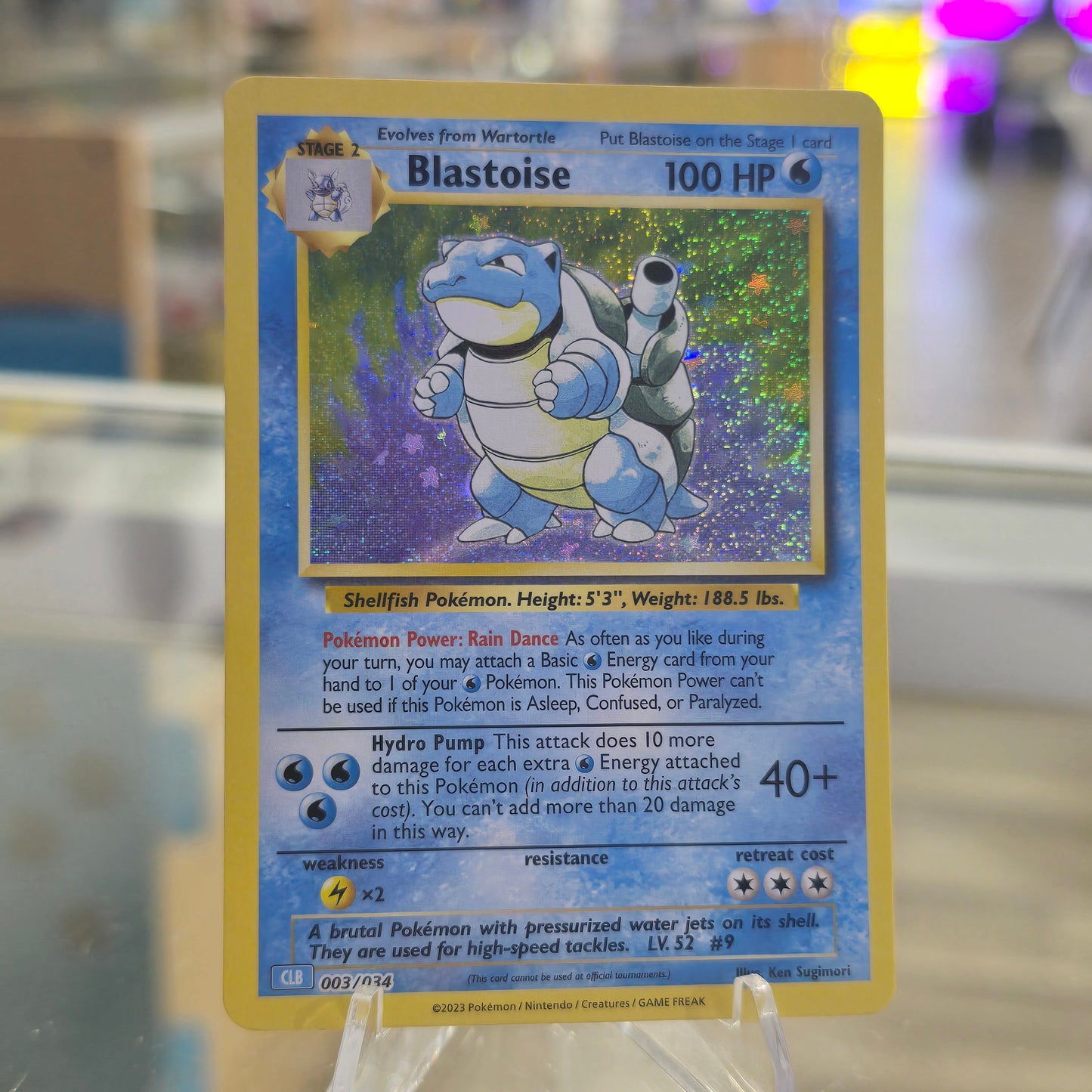 Blastoise - Trading Card Game Classic (NM)