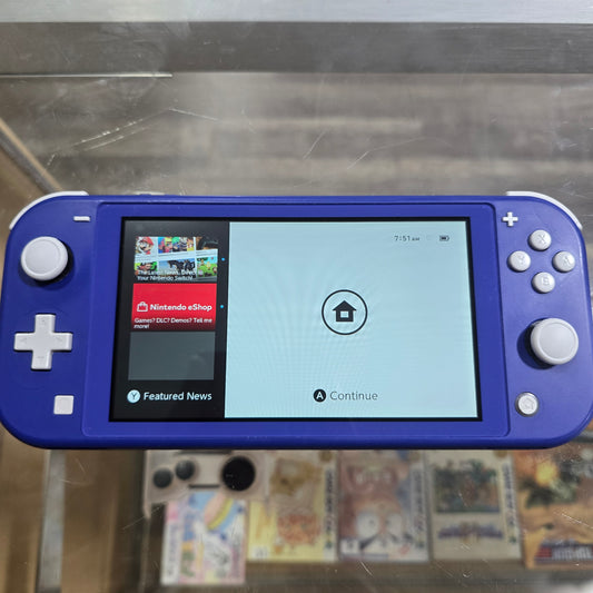 Nintendo Switch Lite [Blue] Handheld System With Charger