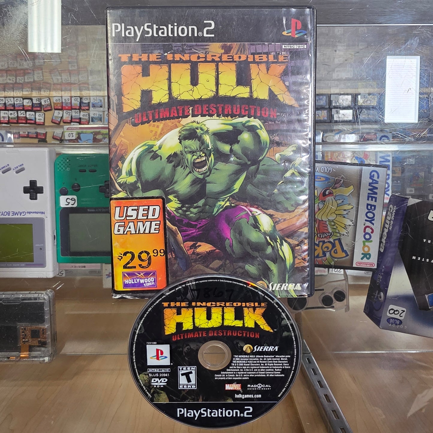 The Incredible Hulk Ultimate Destruction Playstation 2