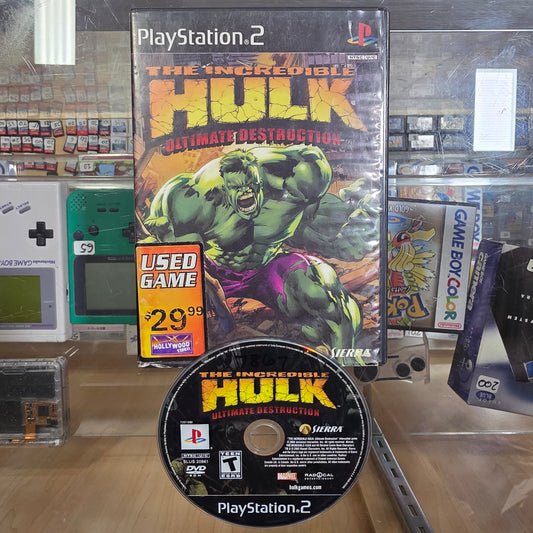 The Incredible Hulk Ultimate Destruction Playstation 2
