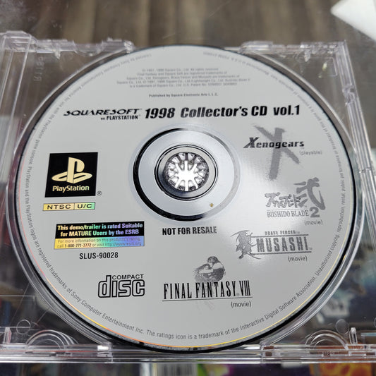 Square Soft on Playstation 1998 Collectors CD Vol.1