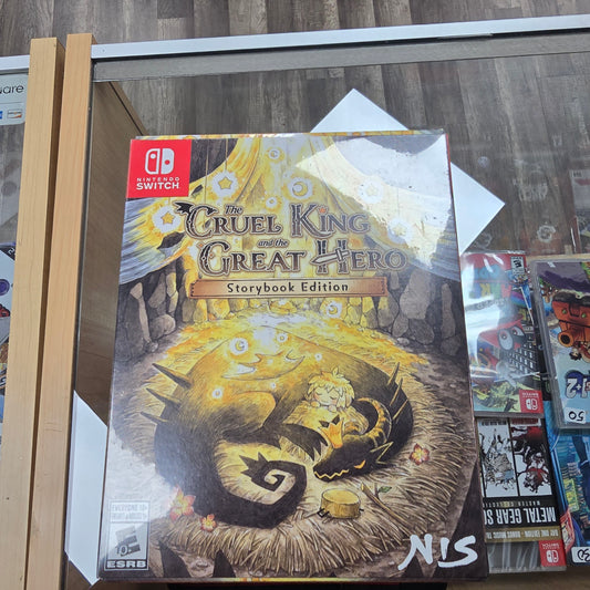 The Cruel King and the Great Hero [Storybook Edition] NEW SEALED Nintendo Switch