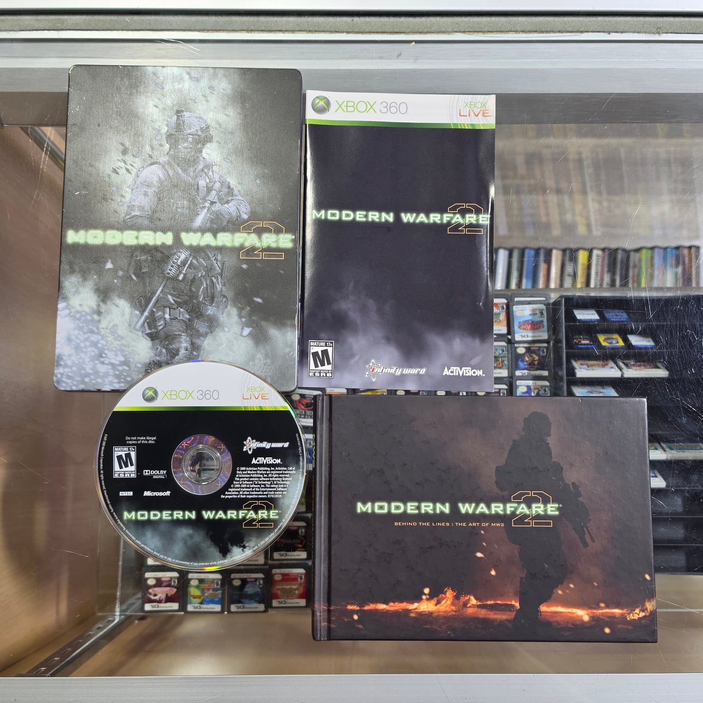 Call of Duty Modern Warfare 2 [SteelBook] Xbox 360 with Book
