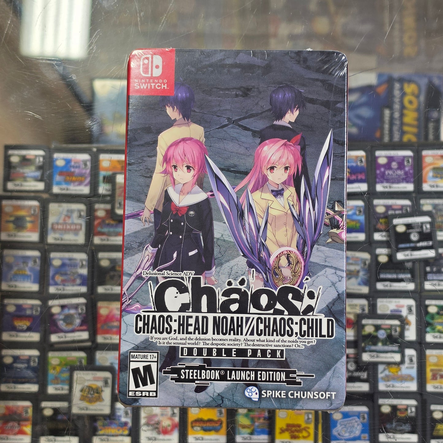 Chaos;Head Noah & Chaos;Head Child Double Pack [Steelbook Edition] Nintendo Switch (UNOPENED)