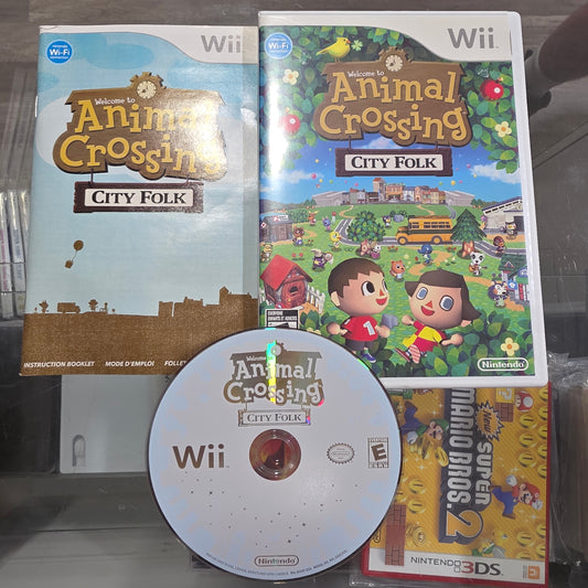 Animal Crossing City Folk Nintendo Wii