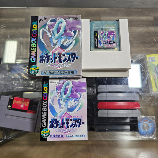 Pokemon Crystal (Authentic) JP GameBoy in Box