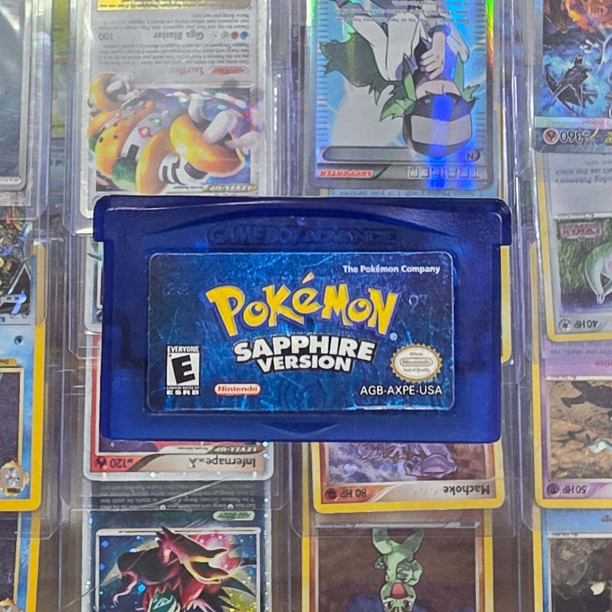 Pokémon Sapphire (Authentic) (Dry Battery) Nintendo Gameboy Advance