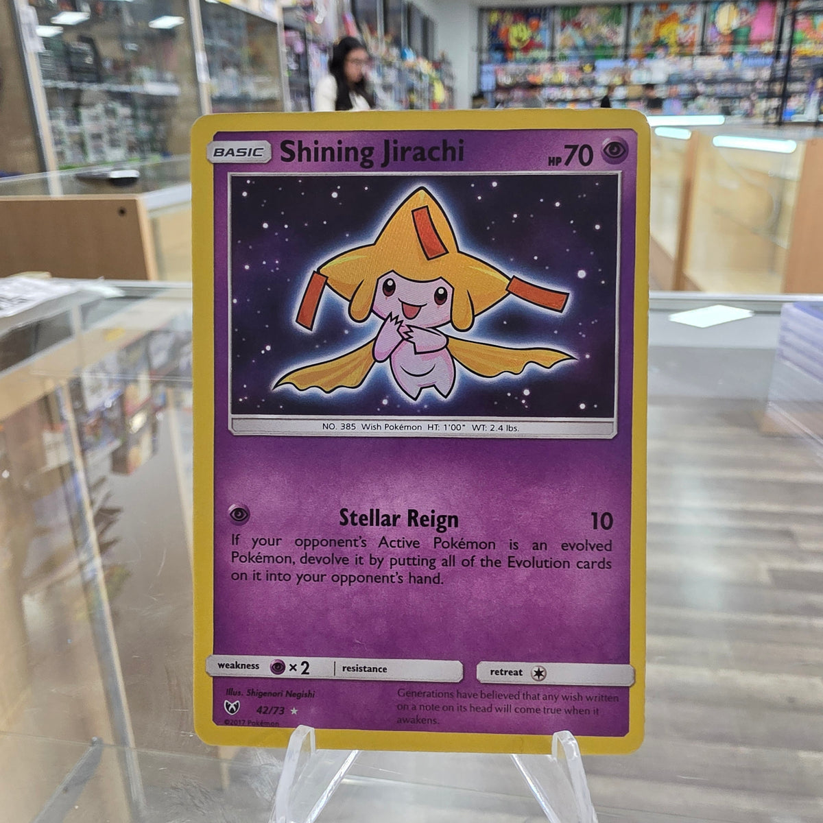 (NM) Shining Jirachi - Shining Legends
