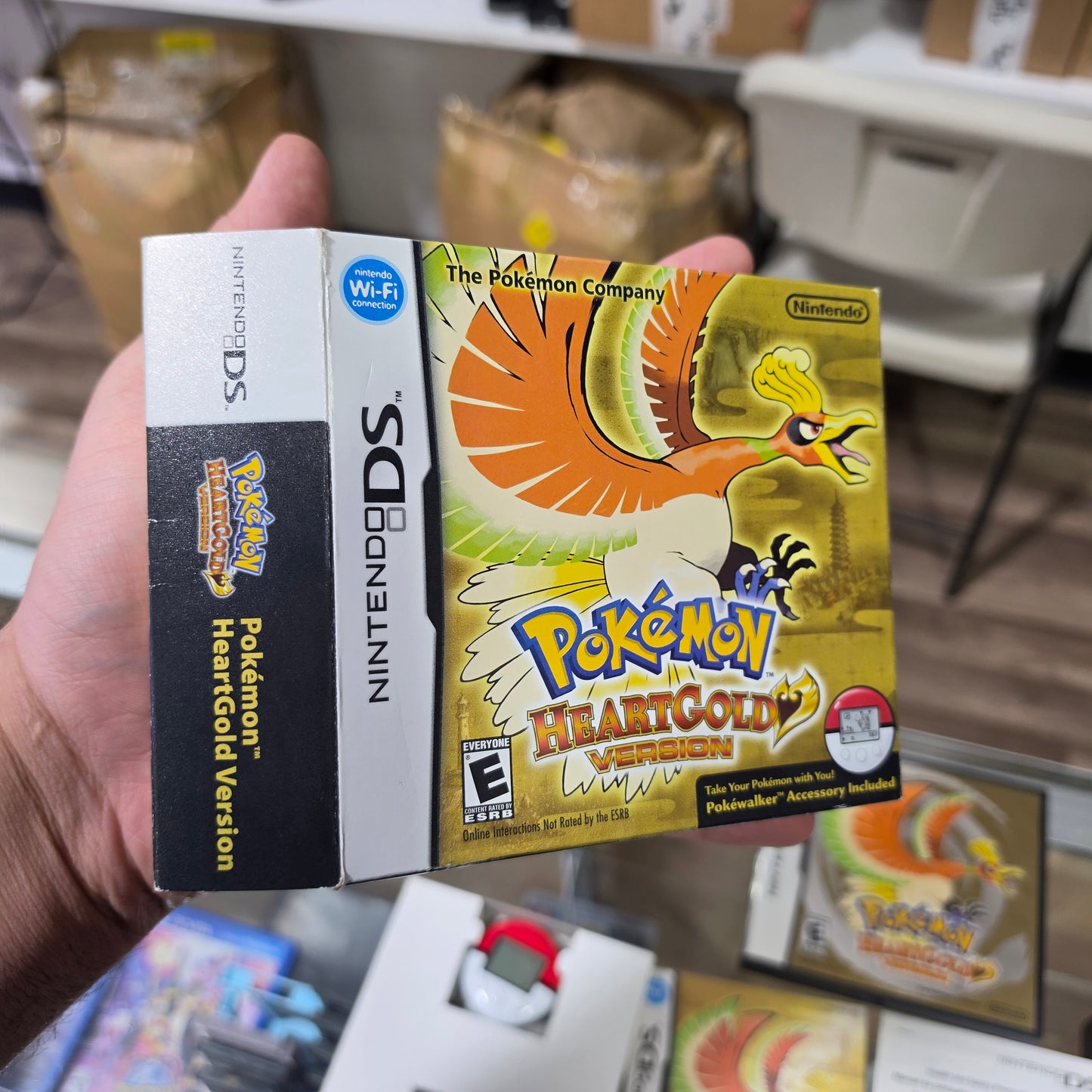 Pokemon HeartGold Version [Pokewalker] [Big Box] Nintendo DS