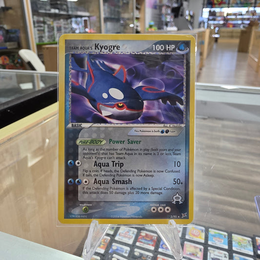 Team Aqua's Kyogre - 3/95 (EX Team Magma vs Team Aqua) - Deck Exclusives (NM)