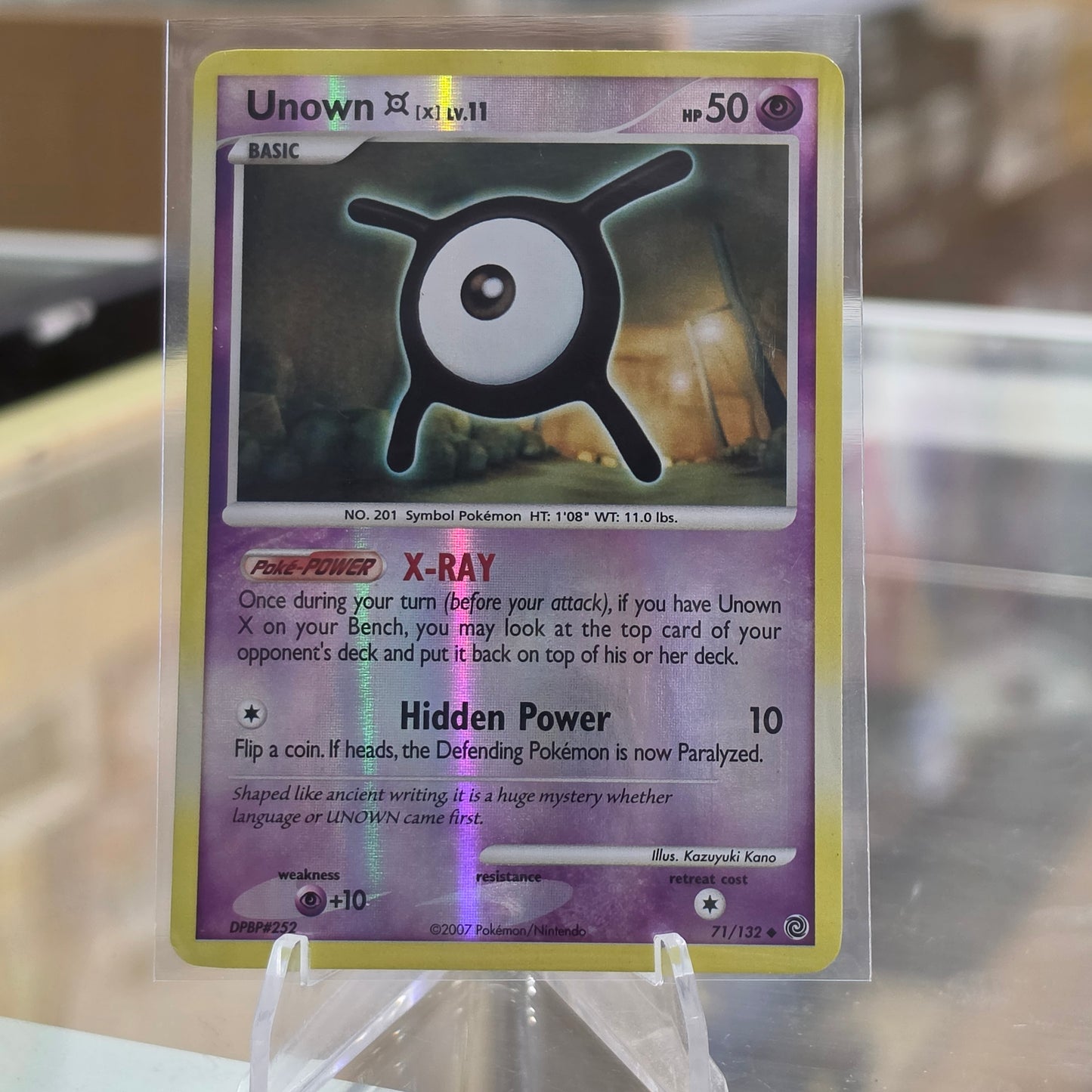 Unown [X] - Secret Wonders (NM)