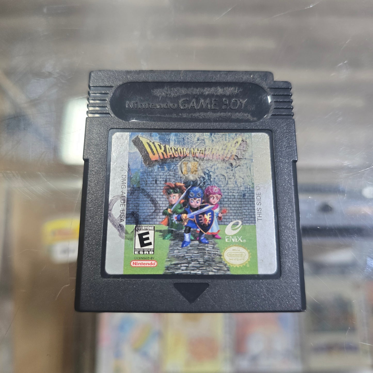 Dragon Warrior I and II (Rough Label) Nintendo GameBoy Color