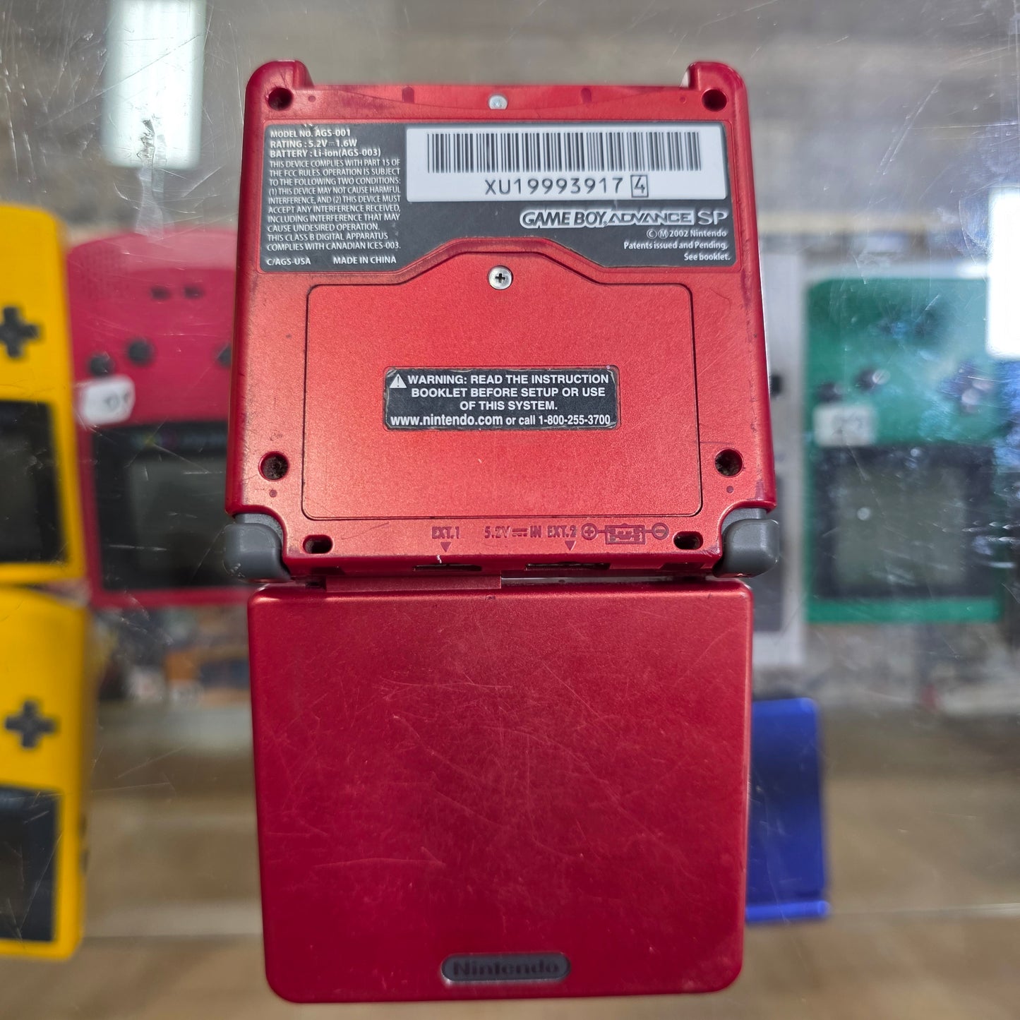 Red Gameboy Advance SP GameBoy Advance