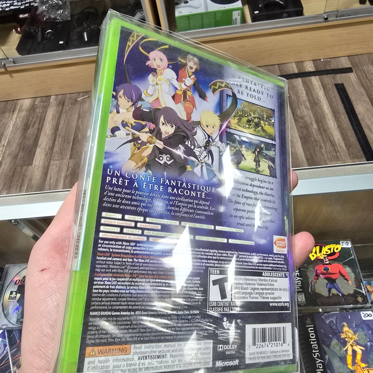 Sealed Tales of Vesperia Xbox 360