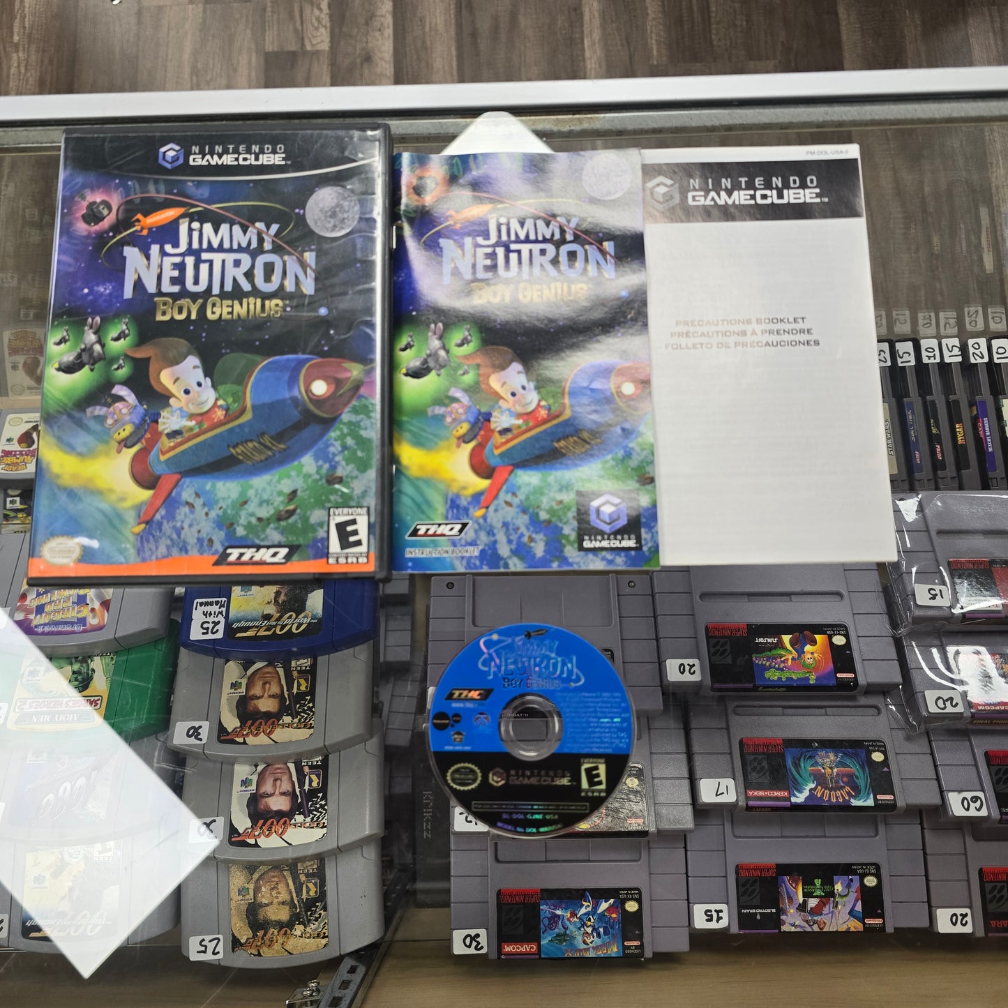 Jimmy Neutron Boy Genius Nintendo GameCube