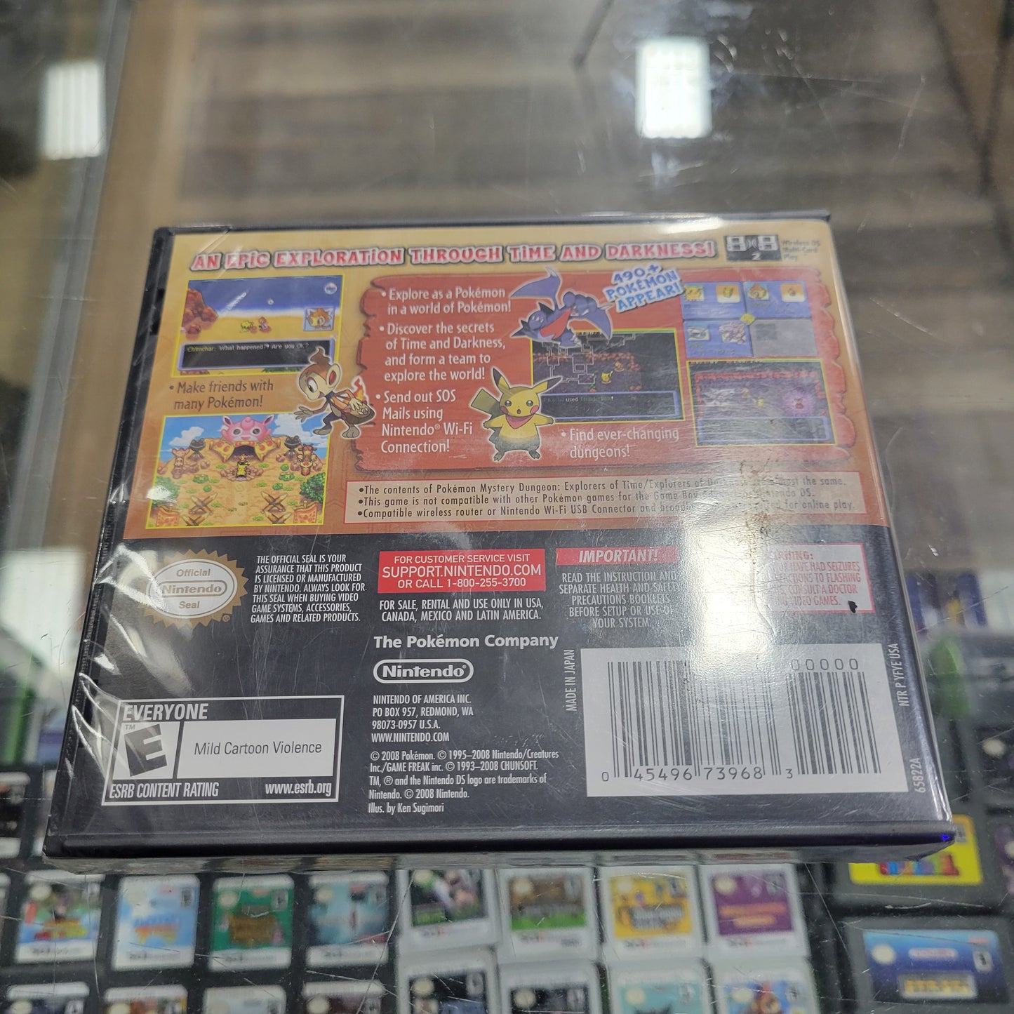 New Sealed Pokémon Mystery Dungeon Explorers Of Darkness Nintendo DS
