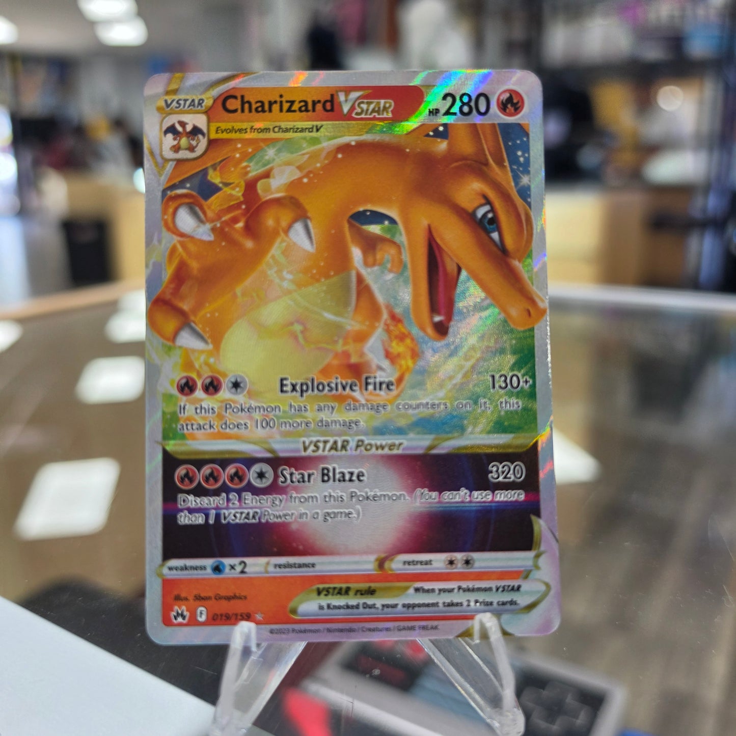 Charizard VSTAR - SWSH: Crown Zenith (NM)