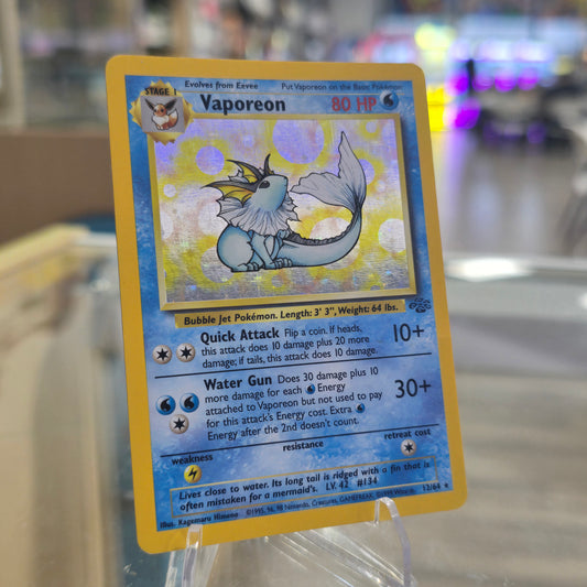 Vaporeon (28) - Jungle Holofoil (HP)