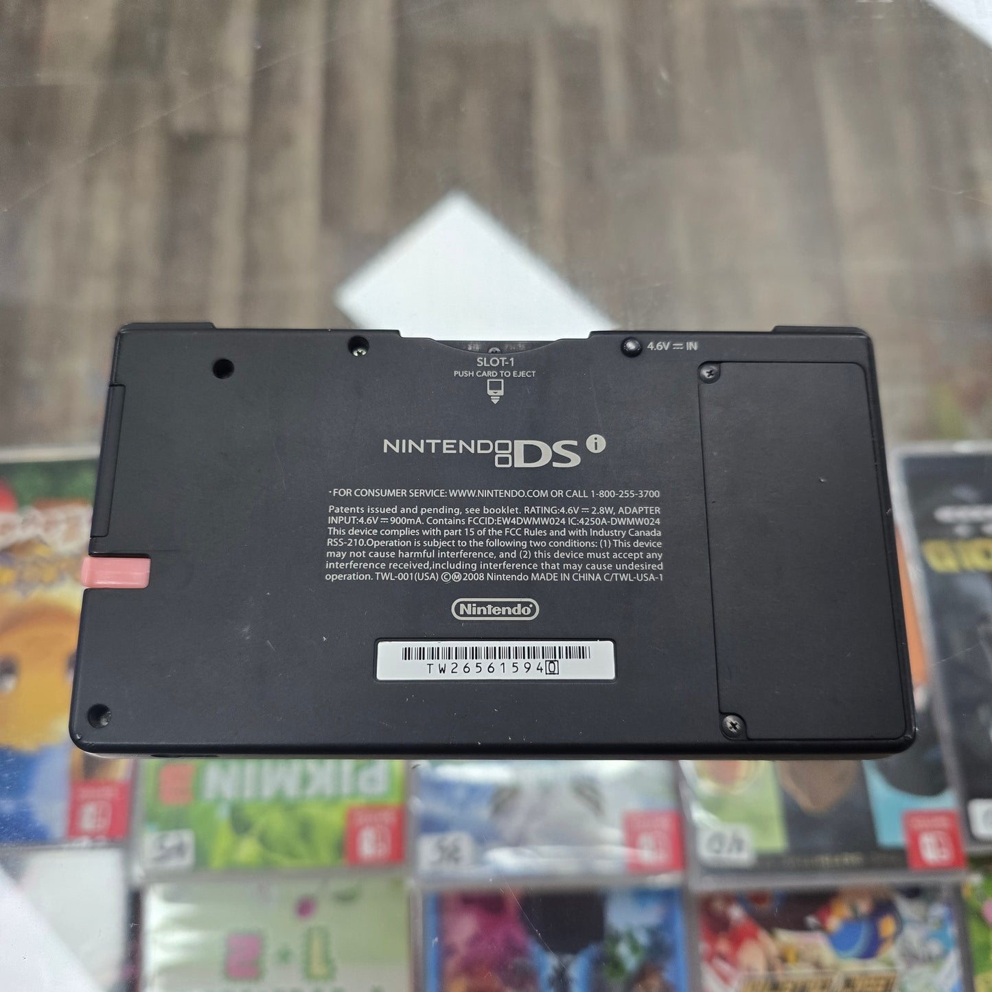 Black Nintendo DSi System With Charger