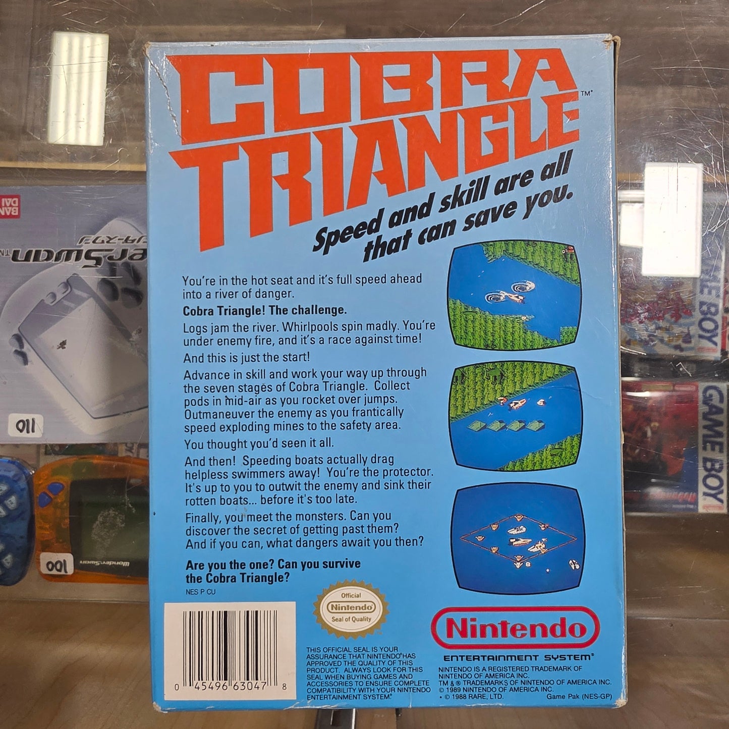 Cobra Triangle NES