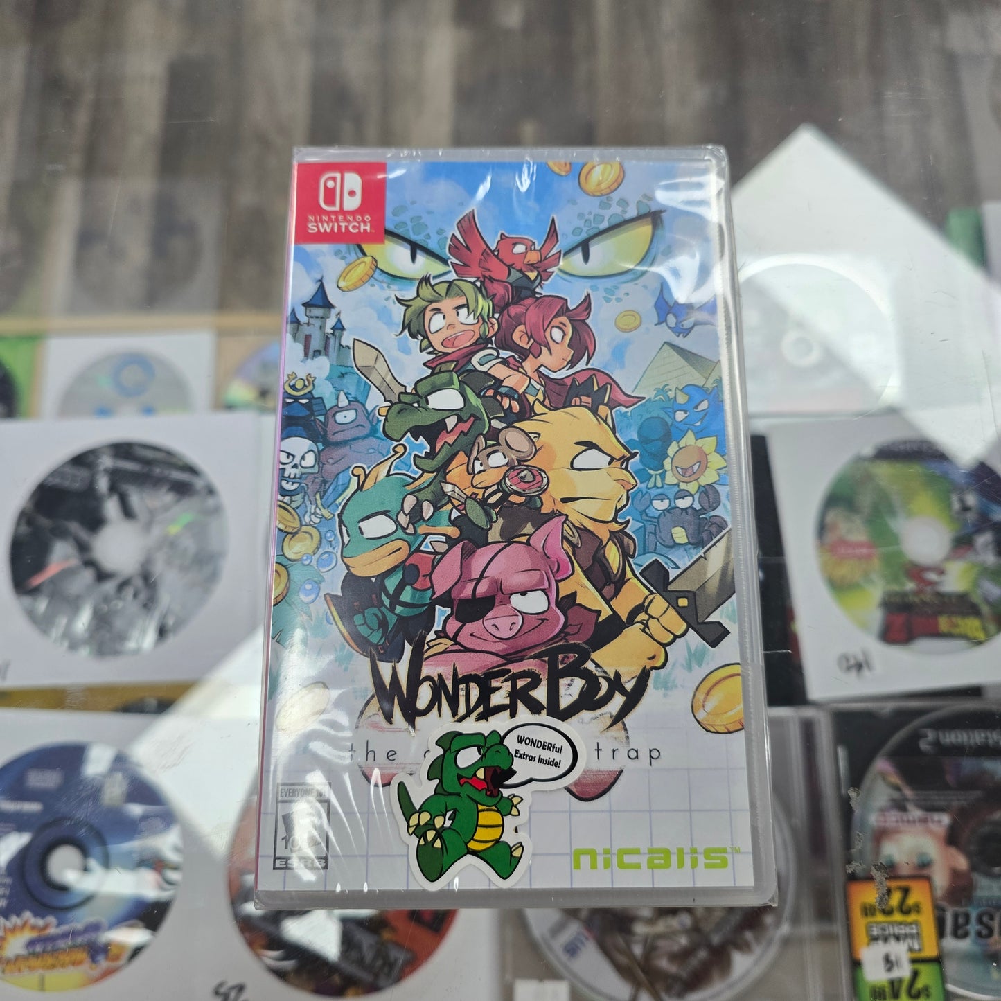 Wonder Boy The Dragon's Trap NEW Nintendo Switch