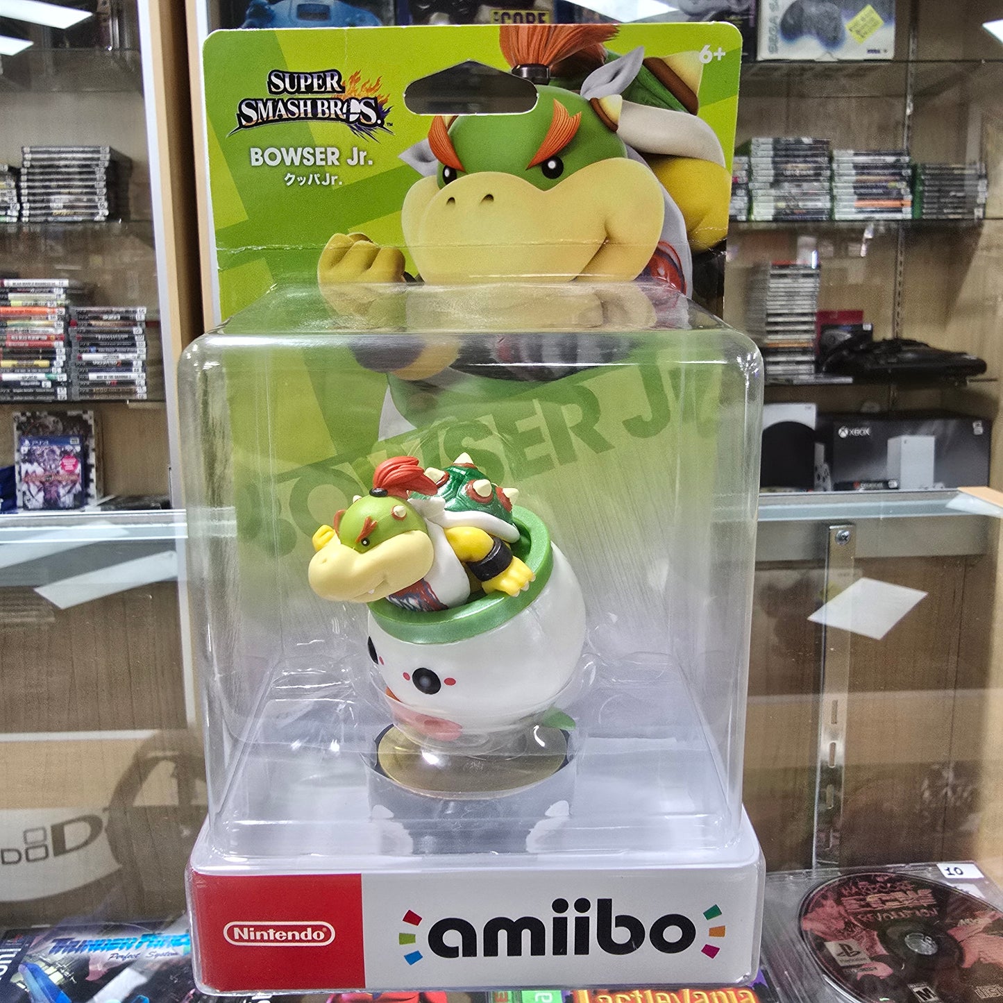 Super Smash Bros Bowser Jr Amiibo NEW
