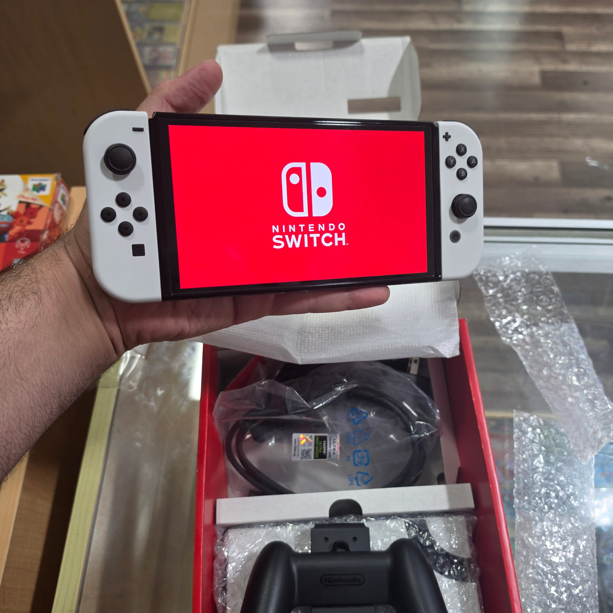 (1306) Nintendo Switch OLED System with Box