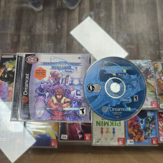 Phantasy Star Online Version 2 Sega Dreamcast