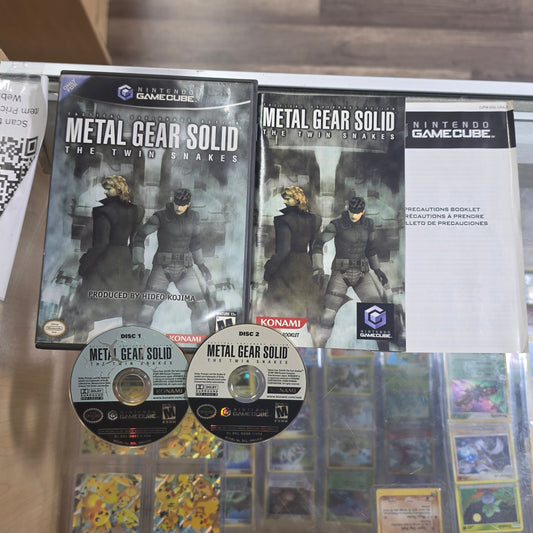 Metal Gear Solid Twin Snakes Nintendo GameCube