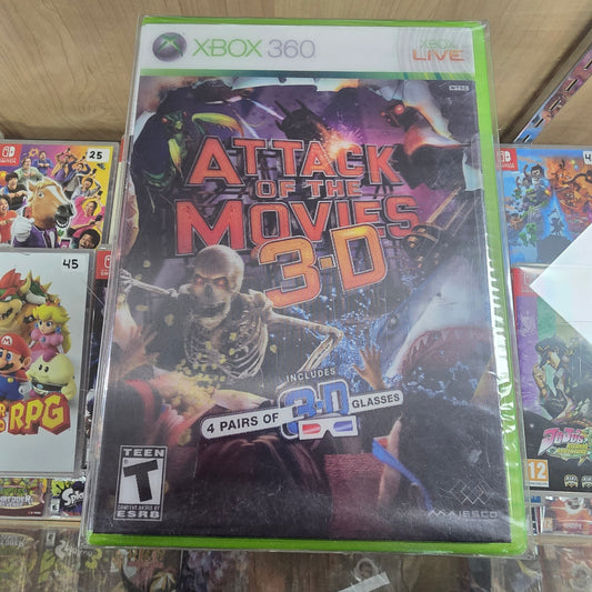 Attack of the Movies 3D (NEW) Xbox 360