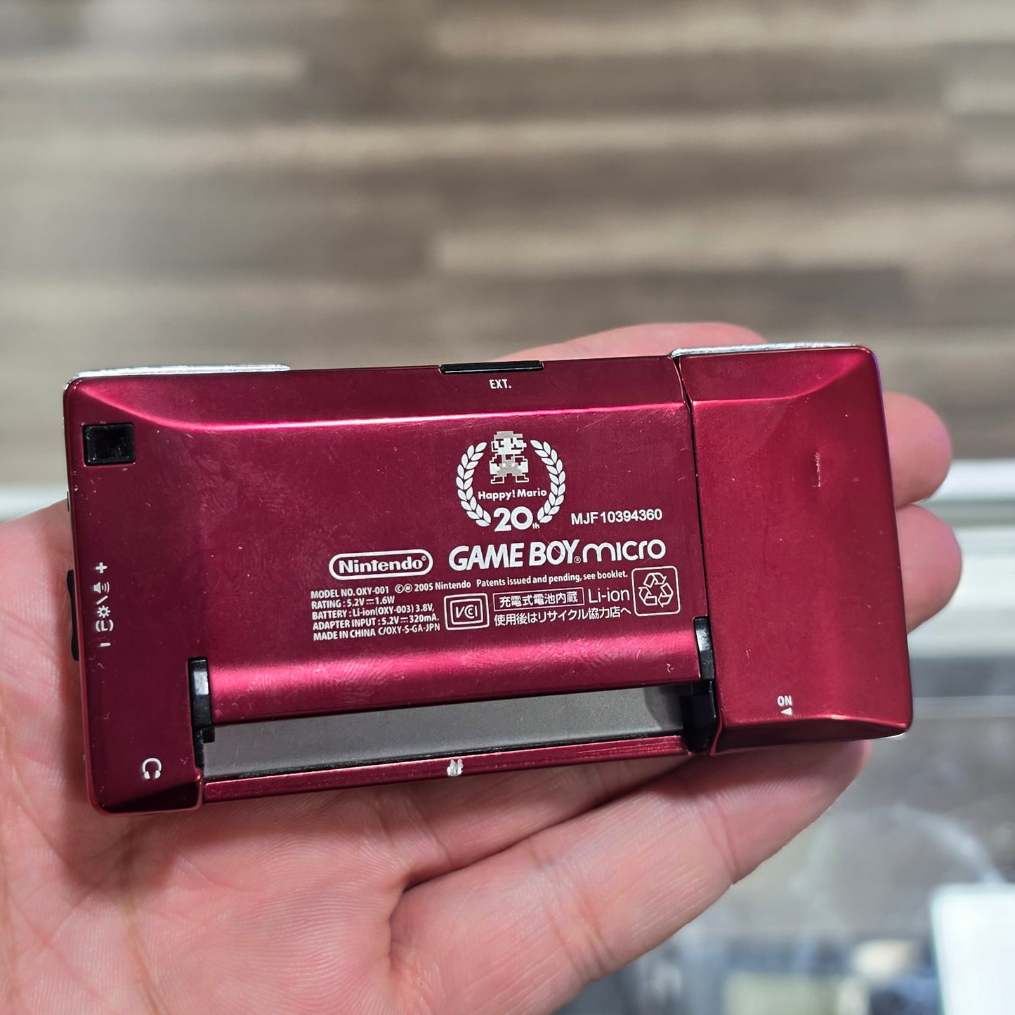 GBA Micro [20th Anniversary Edition] GameBoy Advance